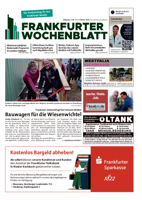 Frankfurter Wochenblatt Cover