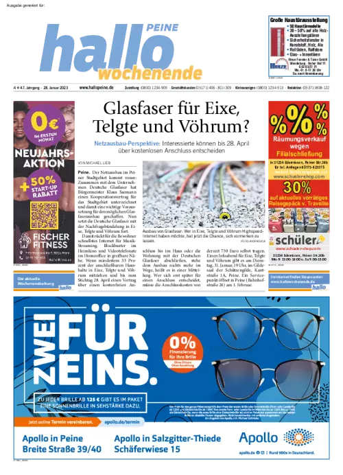 hallo Wochenende Ostniedersachsen Cover