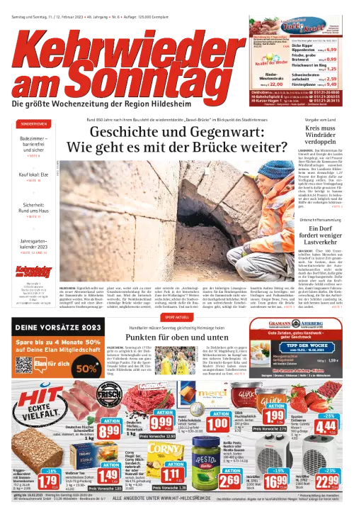 Kehrwieder am Sonntag Cover
