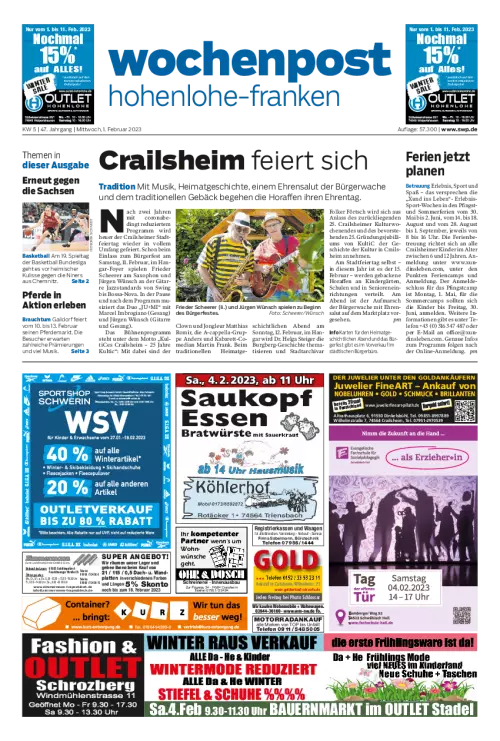 Wochenpost Hohenlohe-Franken